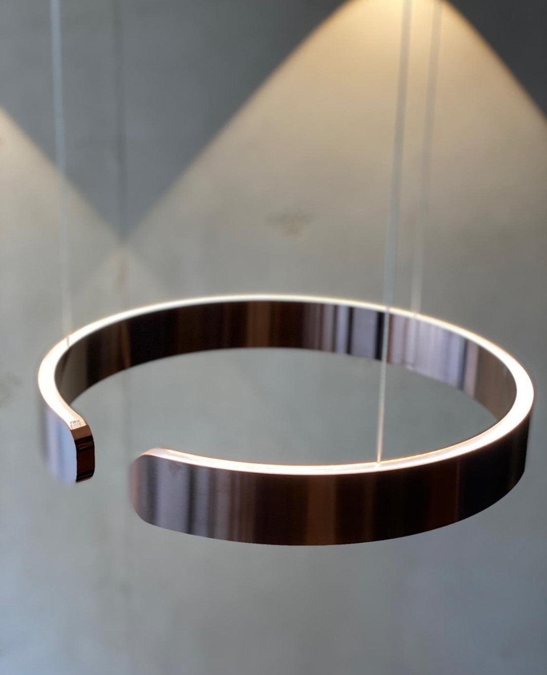 Ringe lampada a sospensione