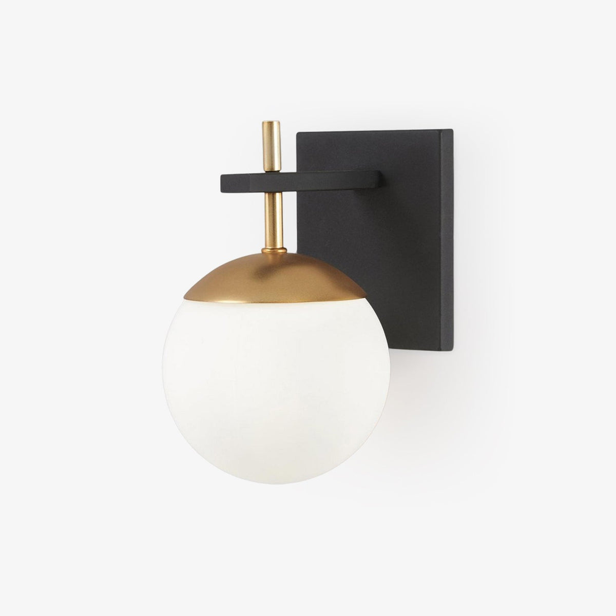 Ealior lampada da parete moderna minimalista in vetro a sfera