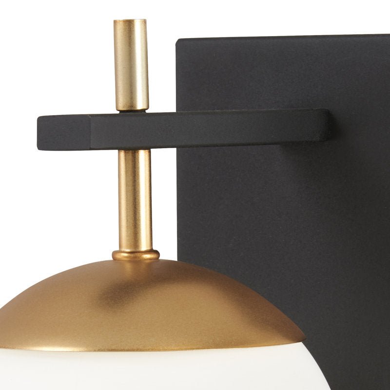 Ealior lampada da parete moderna minimalista in vetro a sfera