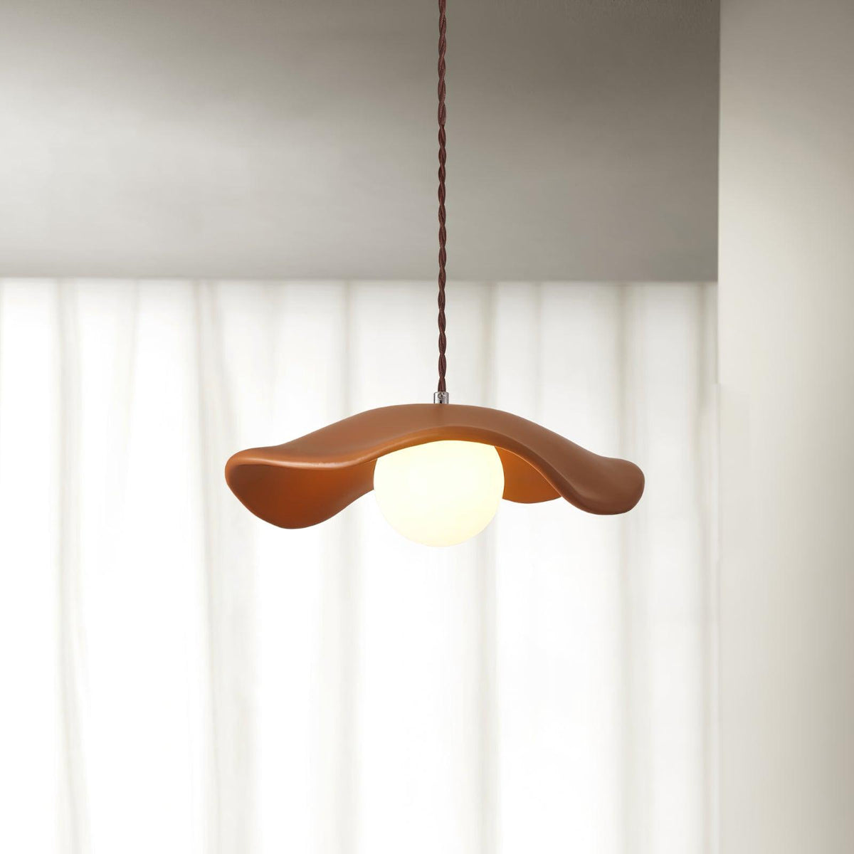 Fluid Organic Hats lampada a sospensione