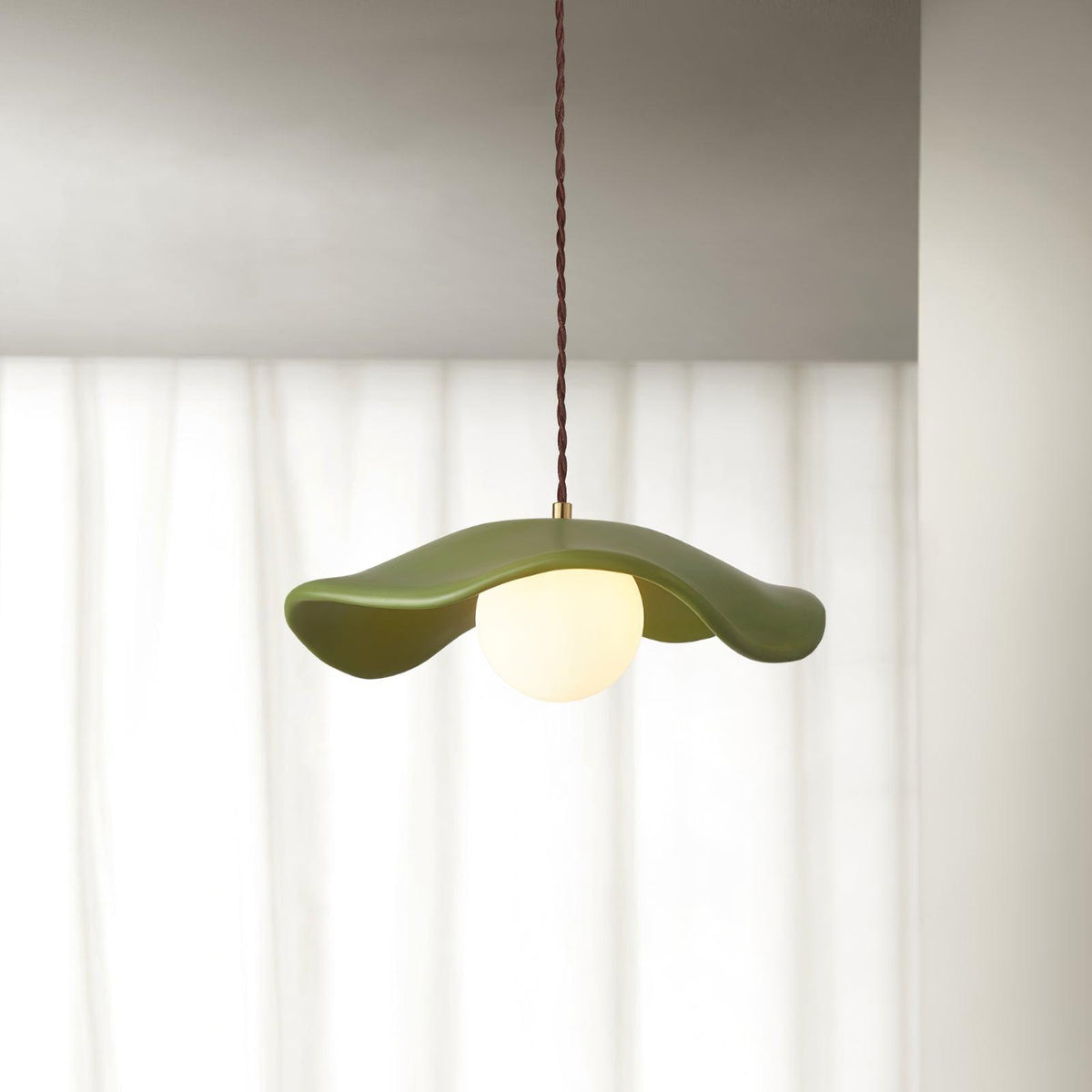 Fluid Organic Hats lampada a sospensione