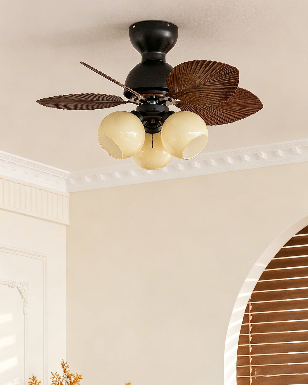 Ambrose ventilatore da soffitto con luce