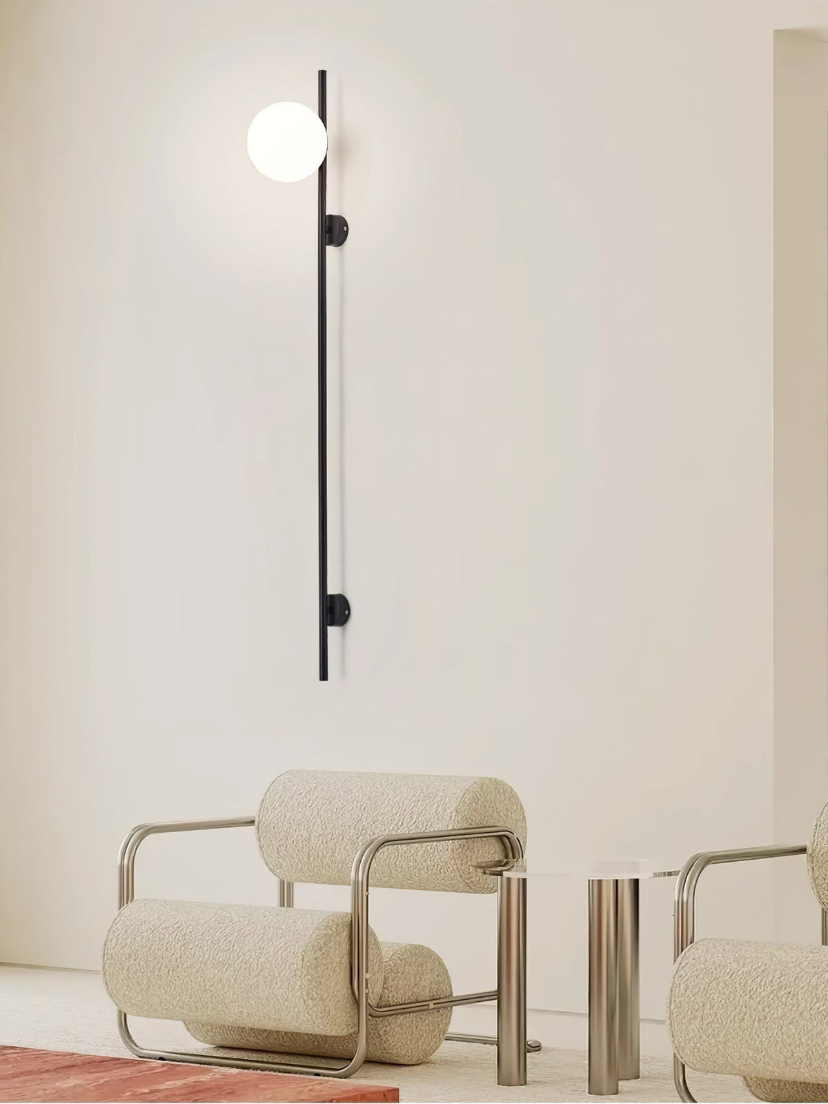 Evshaora lampada da parete in vetro moderno minimalista