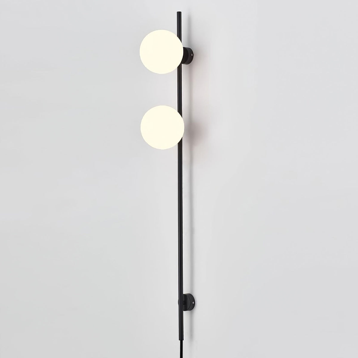 Evshaora lampada da parete in vetro moderno minimalista