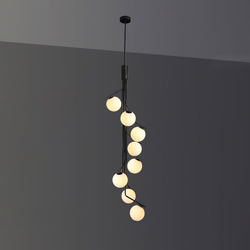 Solivine lampadario Oro Ramo sfera LED