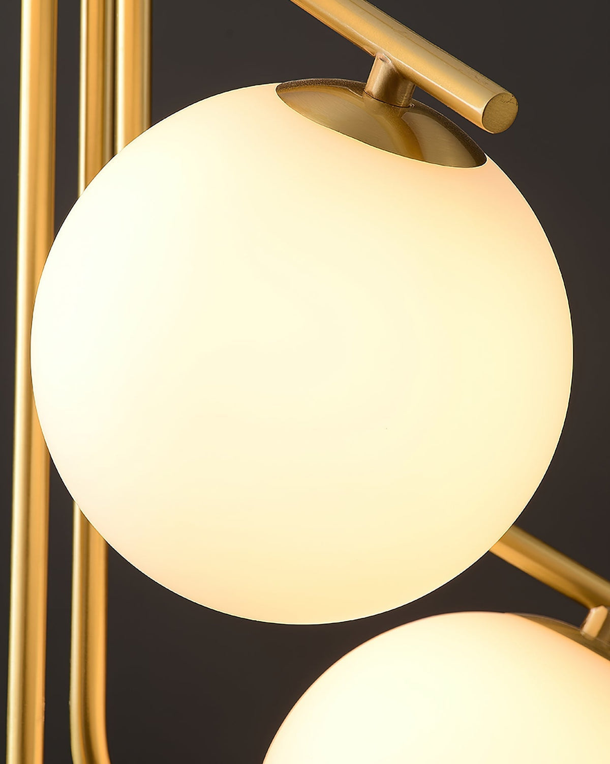 Solivine lampadario Oro Ramo sfera LED
