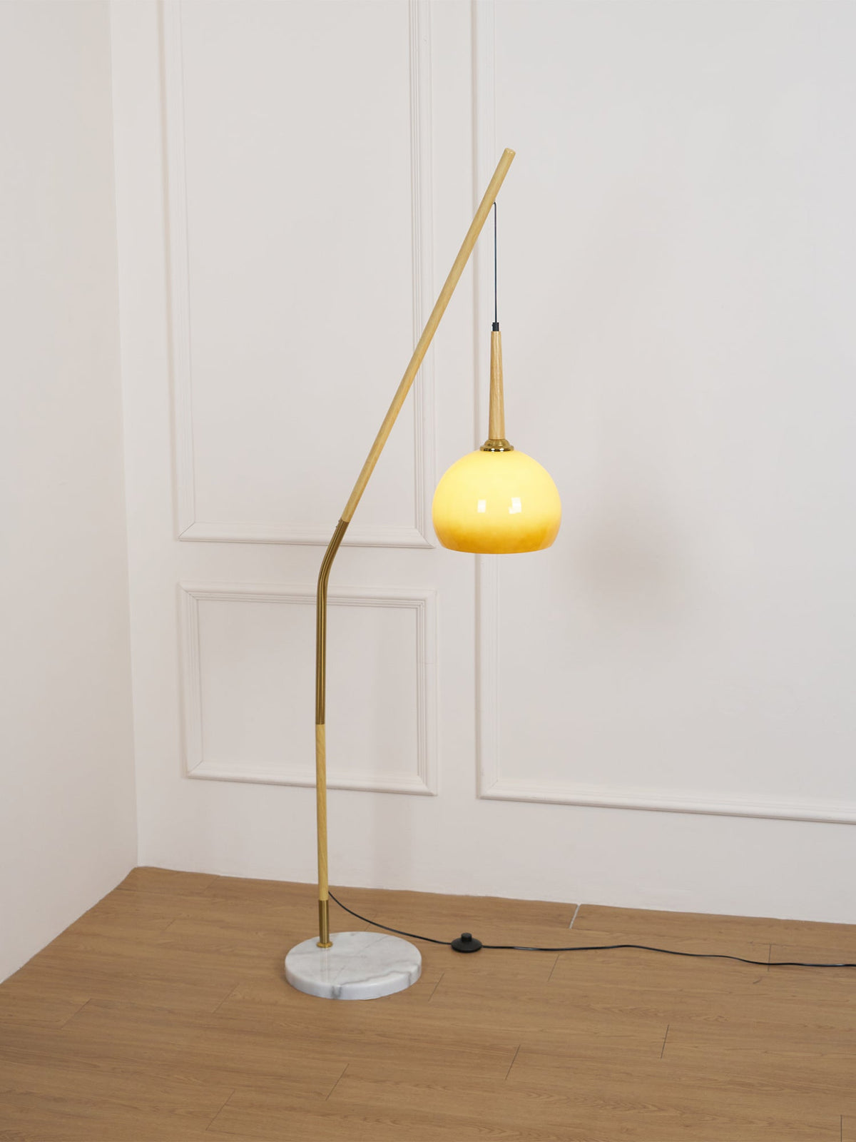 Catalil lampada da terra in vetro Retro
