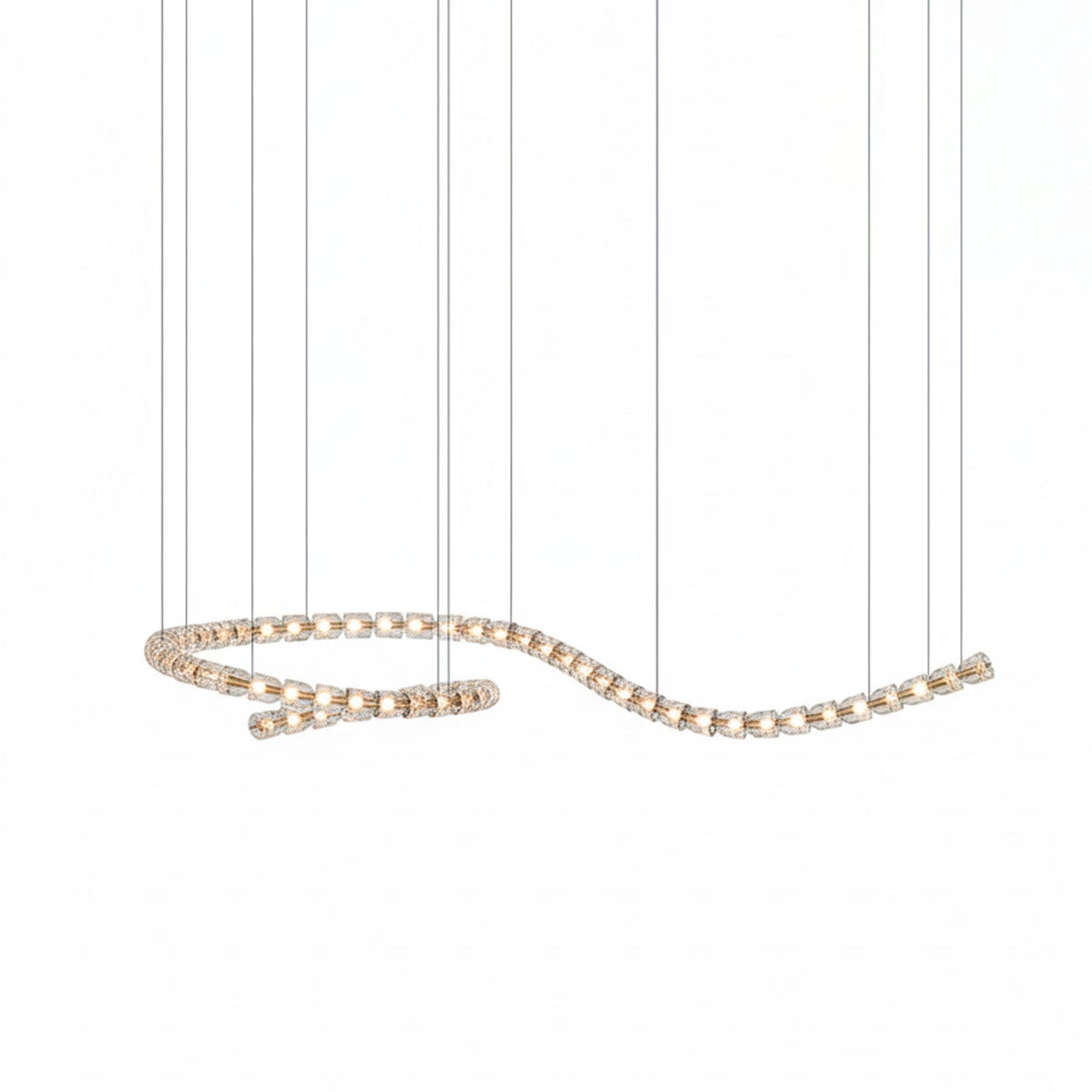 Nexus Oro lampadario in cristallo - 元字段测试