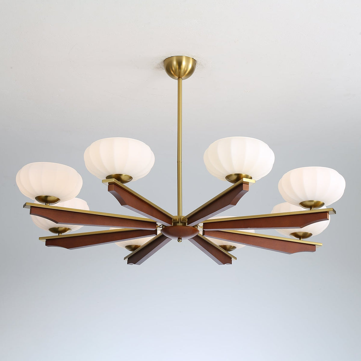 Uzoror lampadario Eleganza Tradizionale in legno vintage