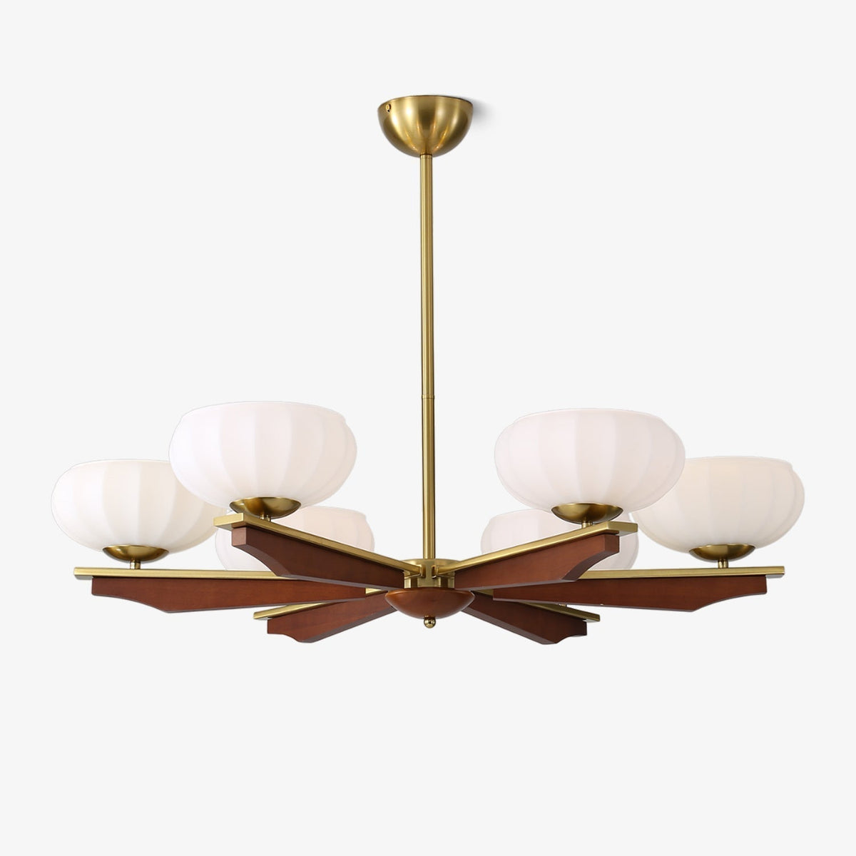 Uzoror lampadario Eleganza Tradizionale in legno vintage