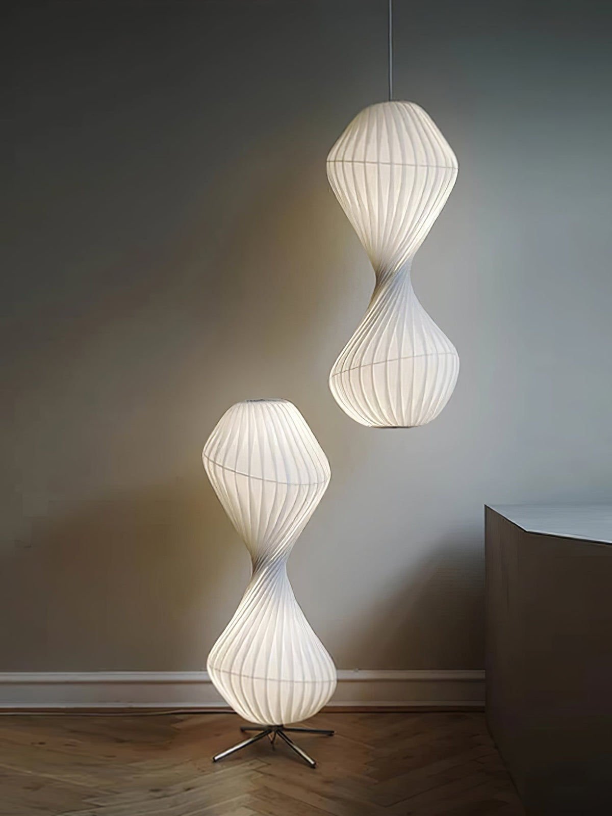 Elare lampada da terra in plastica