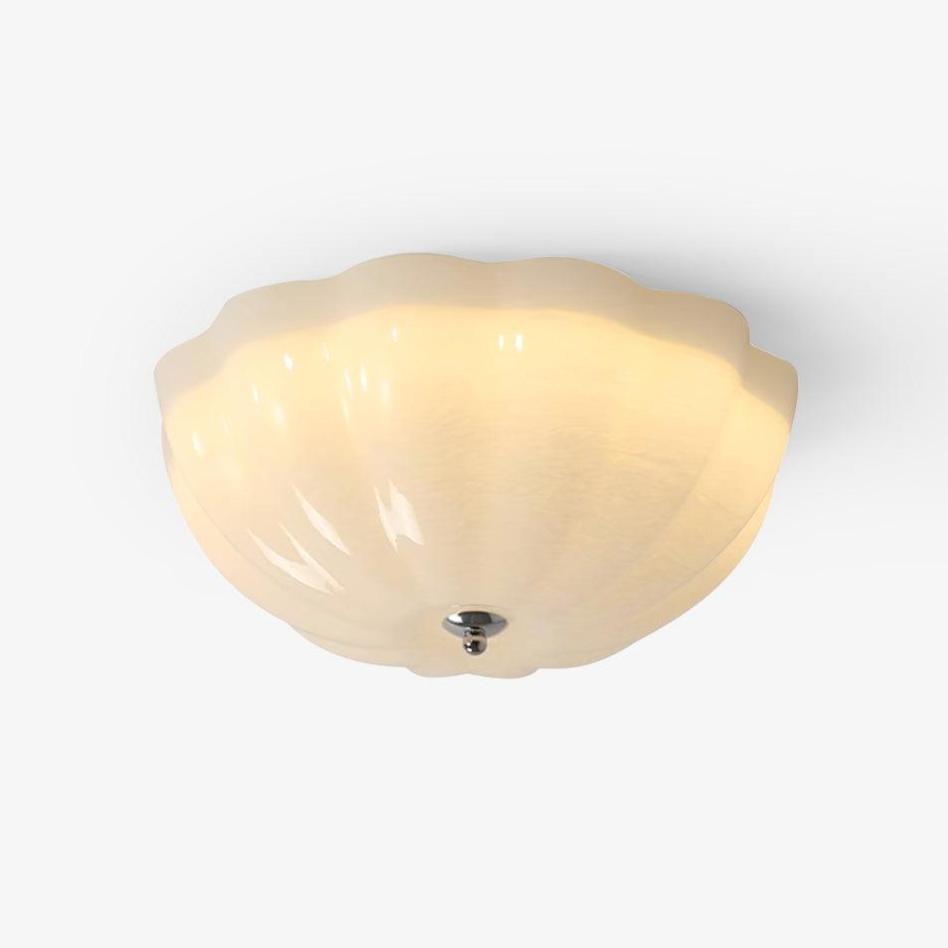 Etta plafoniera vetro Jelly Opalescente per camera da letto