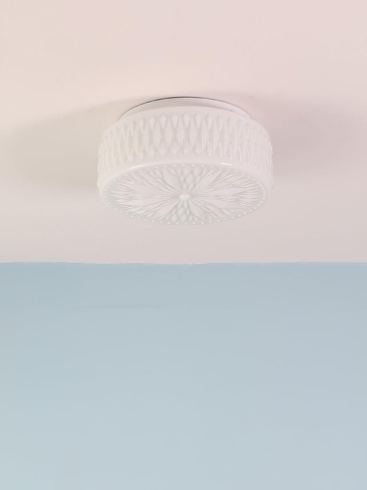 Lioriira lampada da soffitto Paralume in vetro e acrilico moderno Mooncake