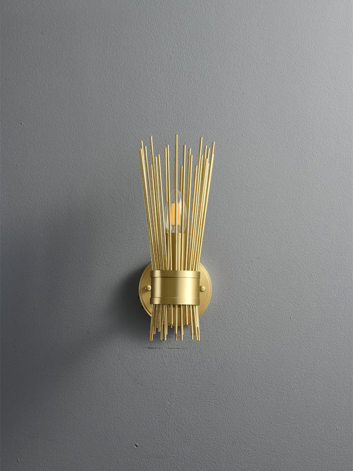 Thresher lampada da parete postmoderna in ottone