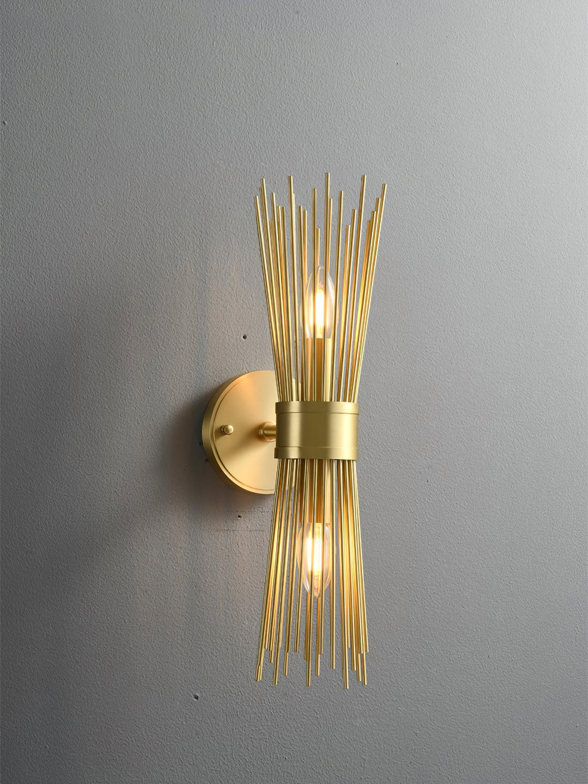 Thresher lampada da parete postmoderna in ottone