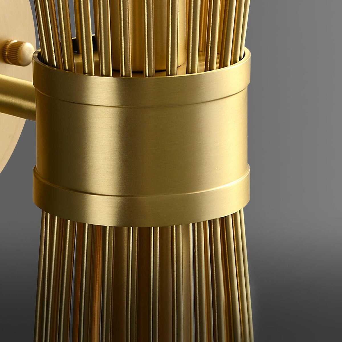 Thresher lampada da parete postmoderna in ottone