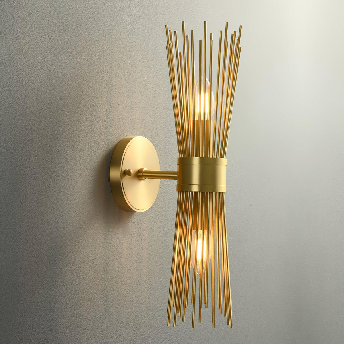 Thresher lampada da parete postmoderna in ottone
