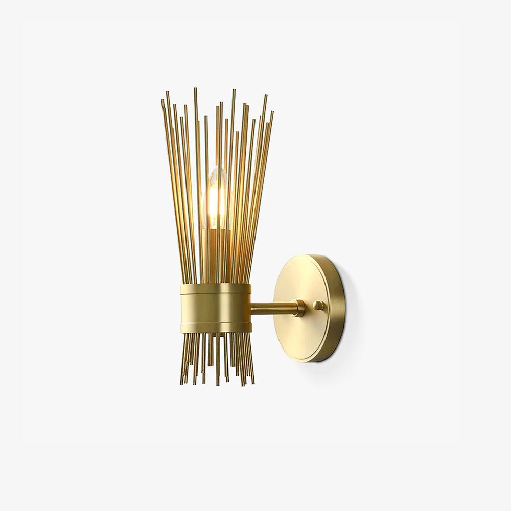 Thresher lampada da parete postmoderna in ottone