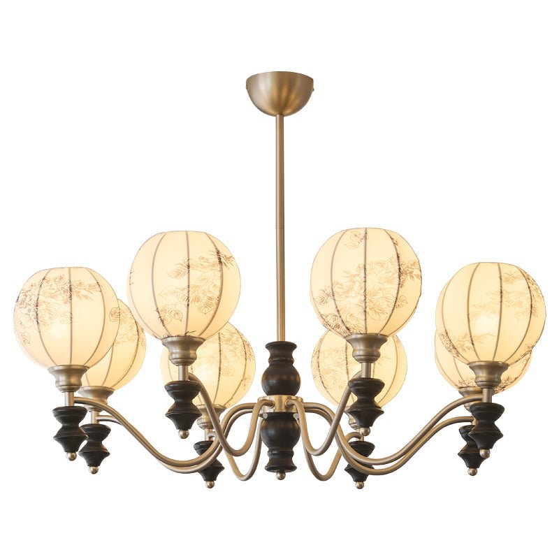 Osilan lampadario Eleganza vintage in legno