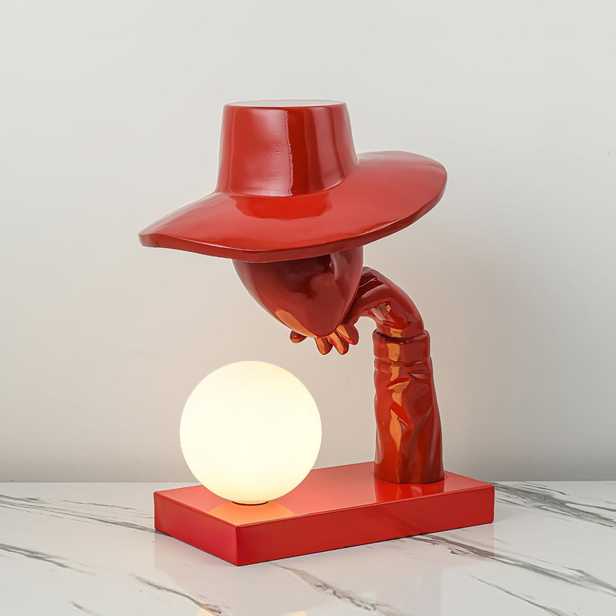 Cisoril lampada da tavolo in Ceramica a Scultura