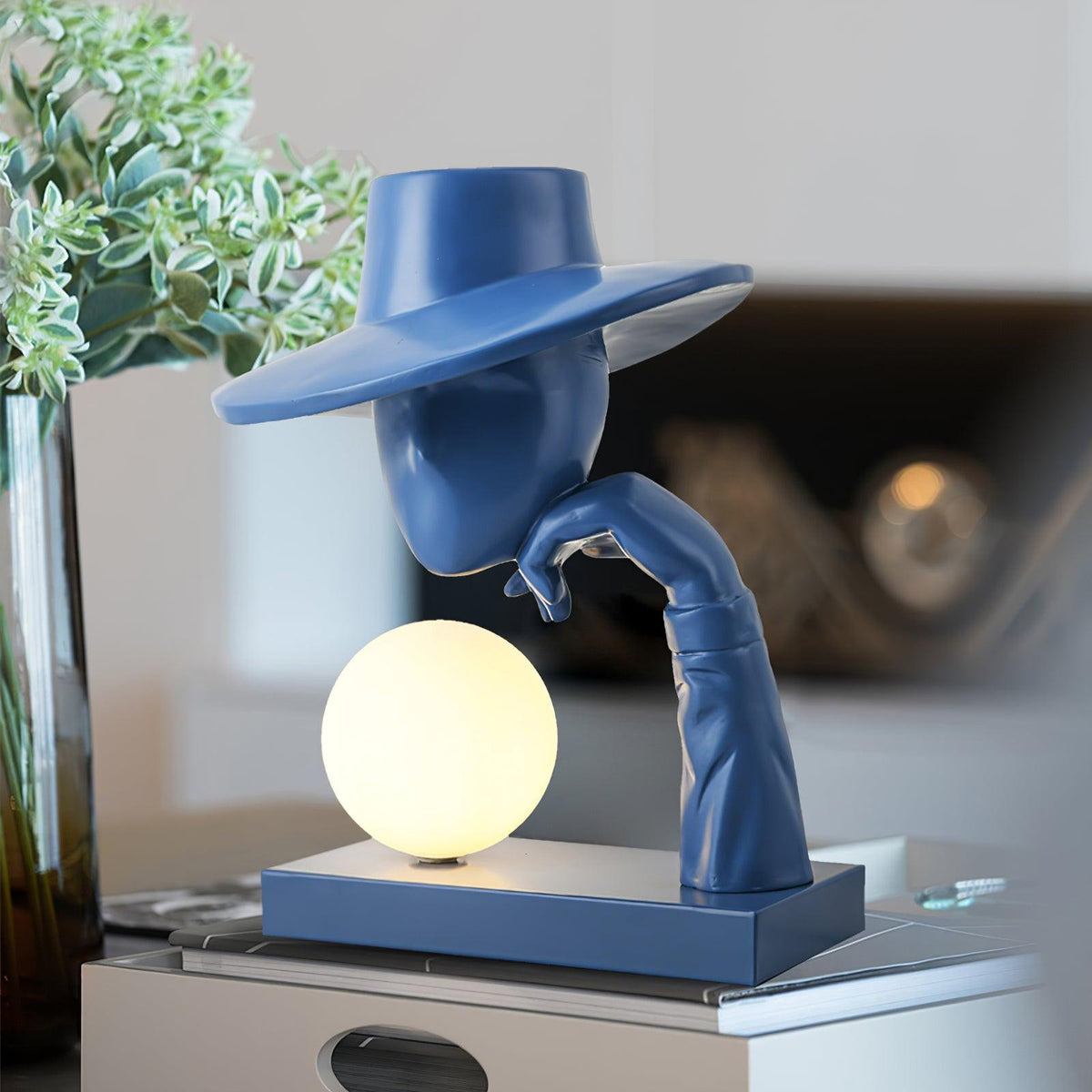 Cisoril lampada da tavolo in Ceramica a Scultura