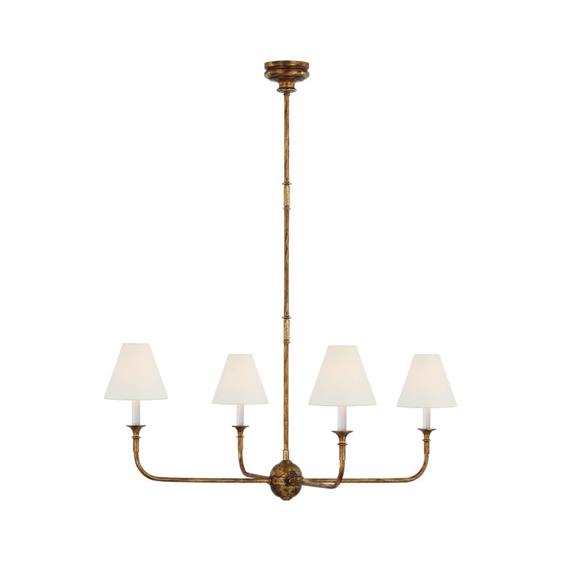 Arthaila lampadario vintage industriale grande in tessuto