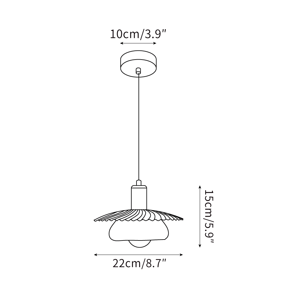 Elysor lampada a sospensione