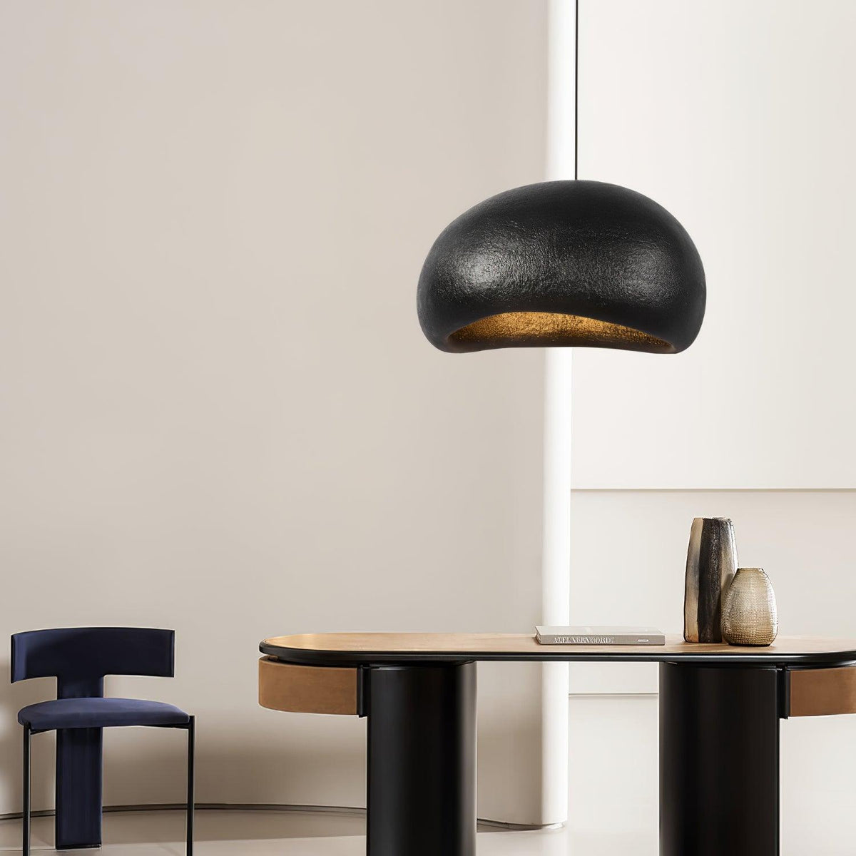 Lampada a sospensione ciottoli Inspired Organic Form Soft Glow moderno Artistic