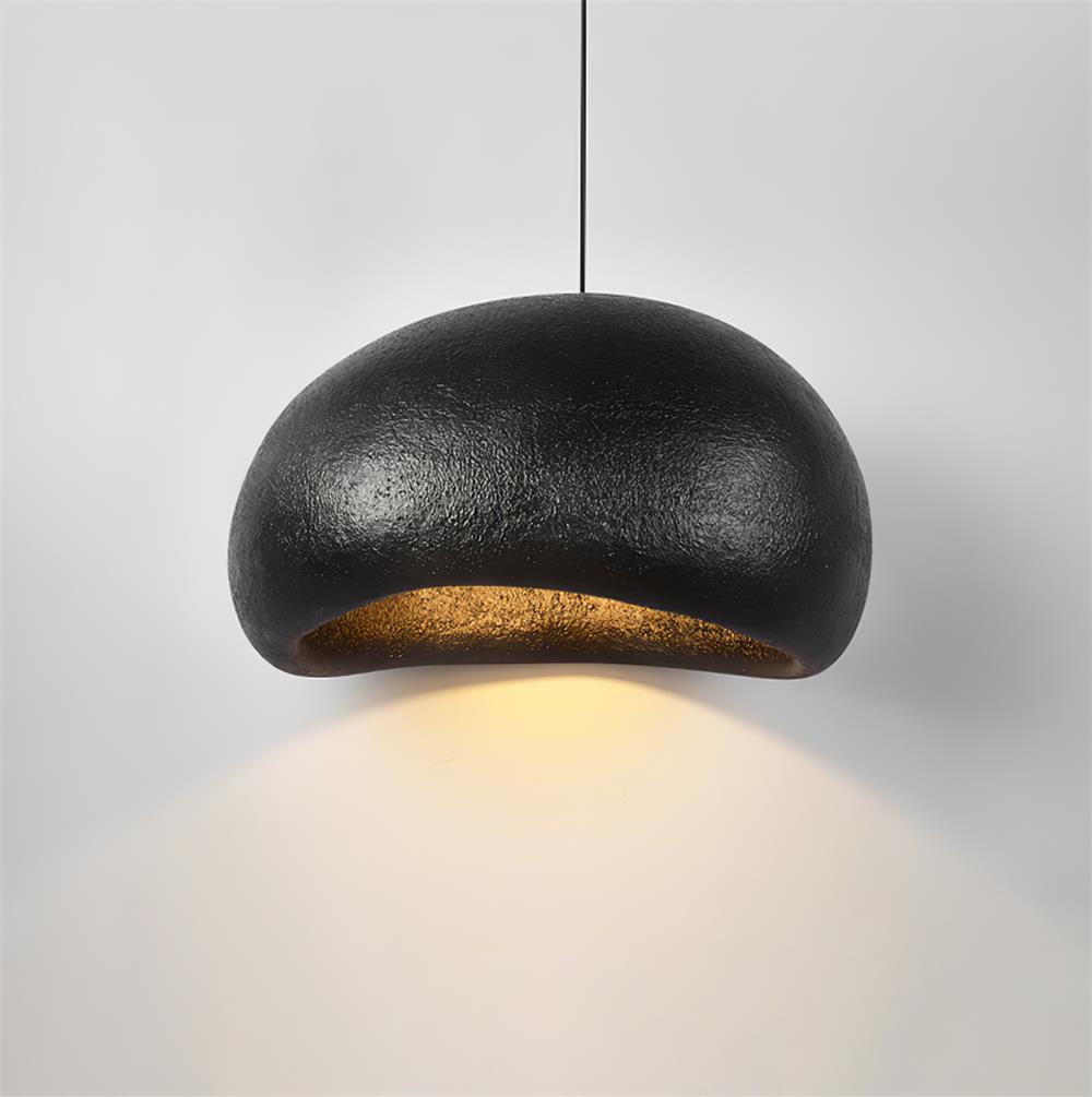 Lampada a sospensione ciottoli Inspired Organic Form Soft Glow moderno Artistic