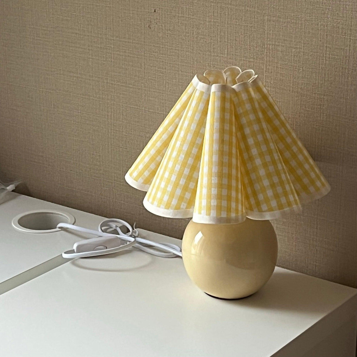 Nirixon lampada da tavolo in tessuto Whimsical