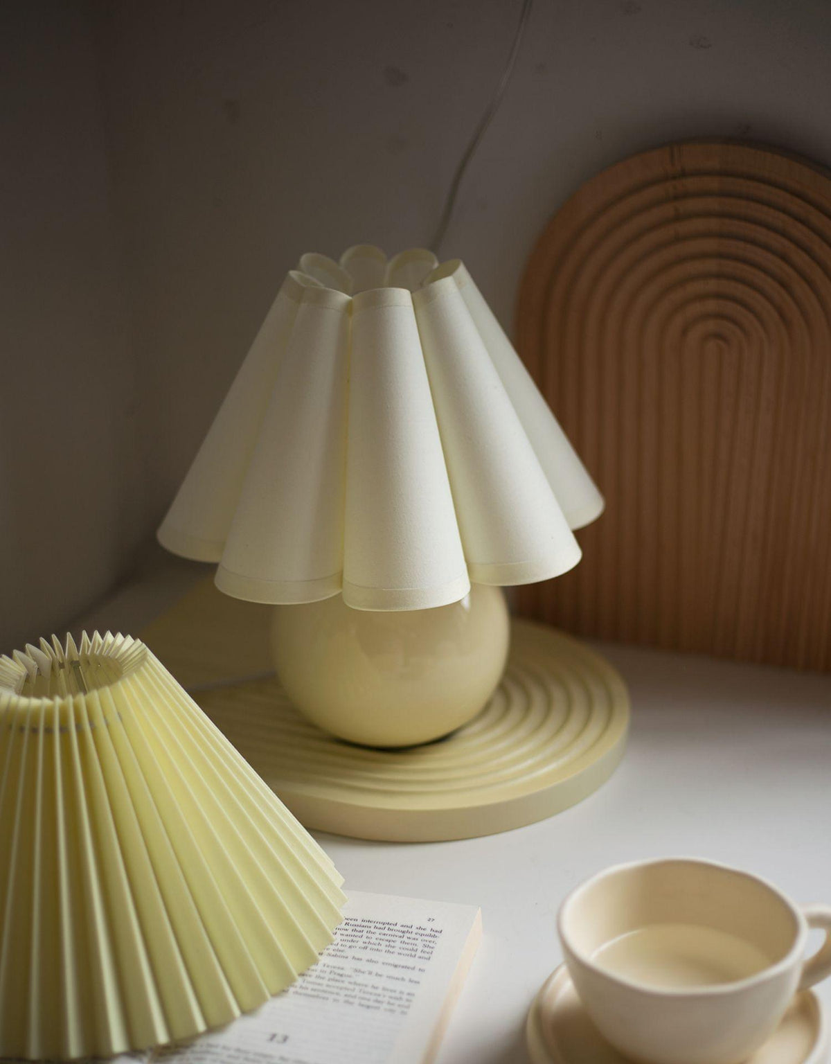 Nirixon lampada da tavolo in tessuto Whimsical