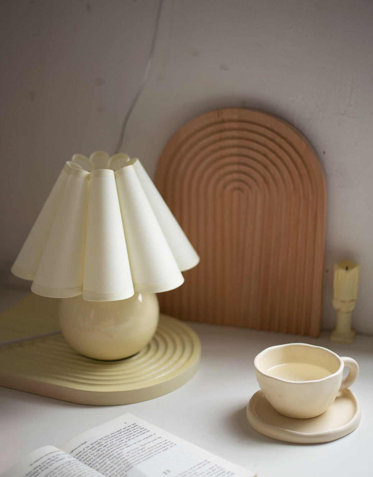 Nirixon lampada da tavolo in tessuto Whimsical