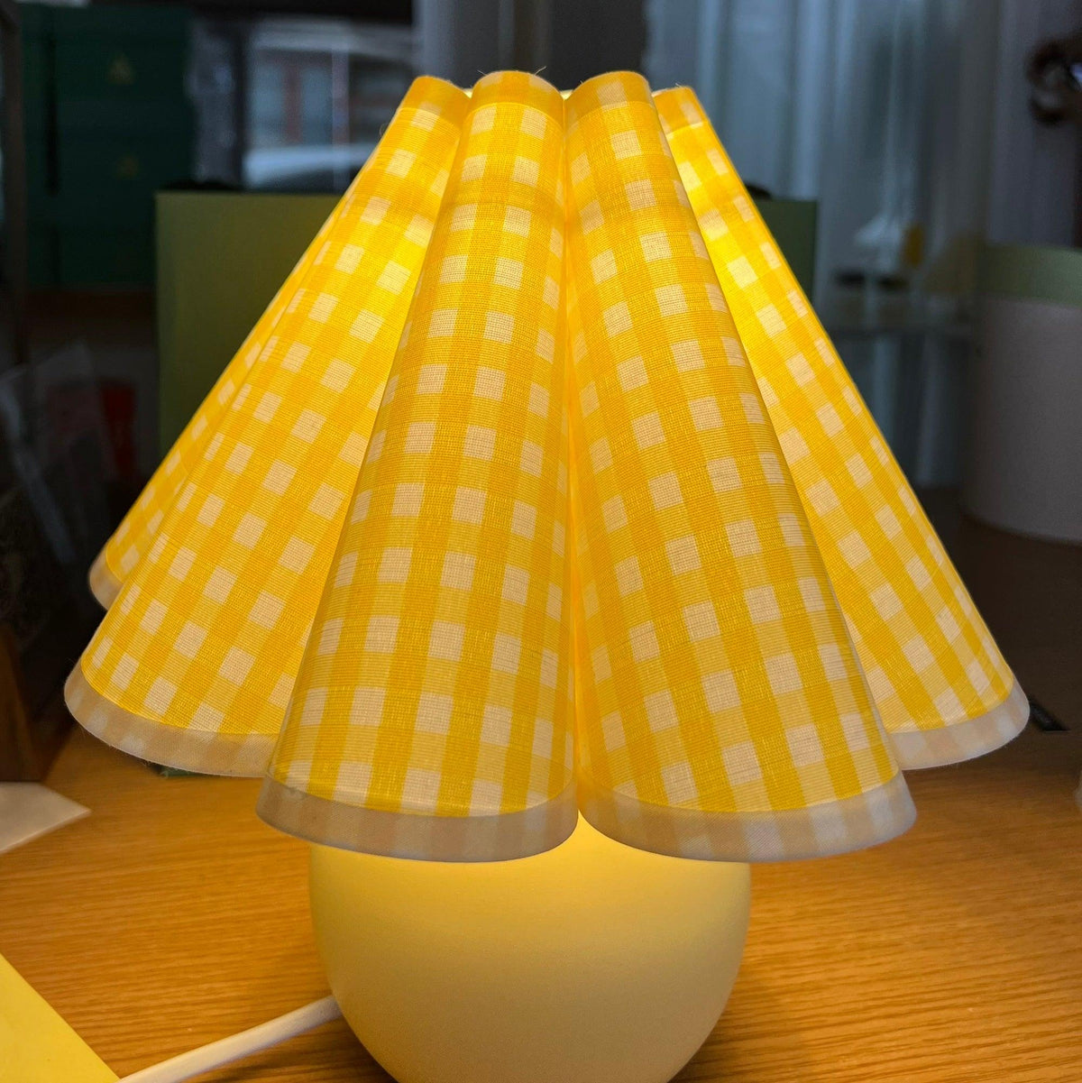 Nirixon lampada da tavolo in tessuto Whimsical