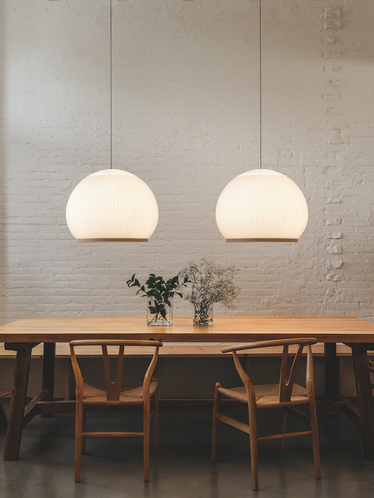 Lineiella lampada a sospensione in tessuto minimalista