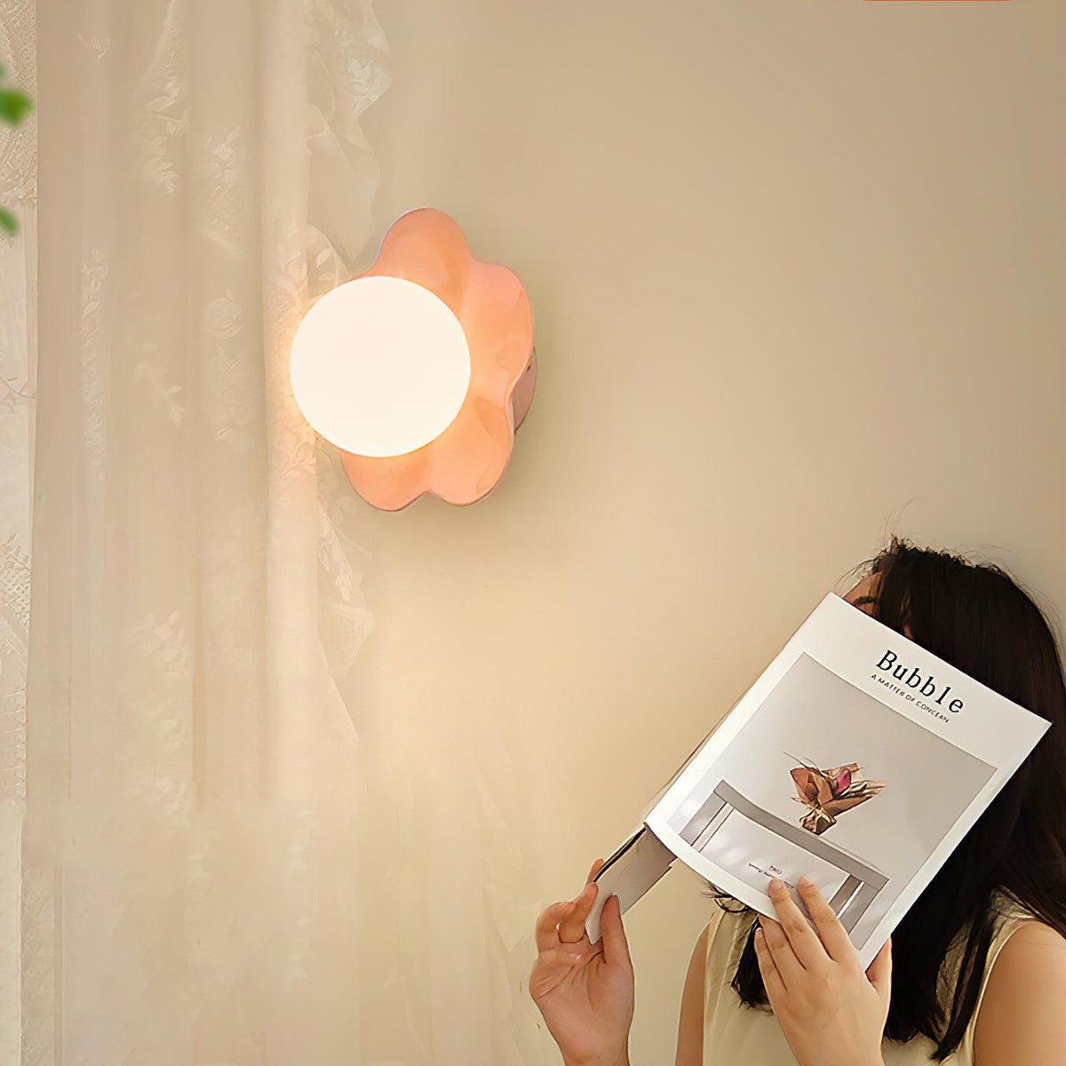 Arcore lampada da parete in resina Playful