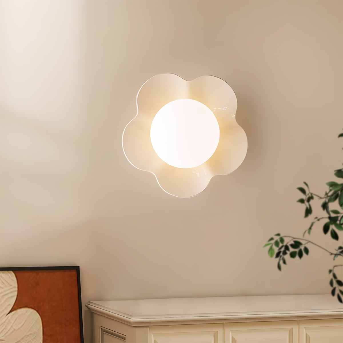 Arcore lampada da parete in resina Playful