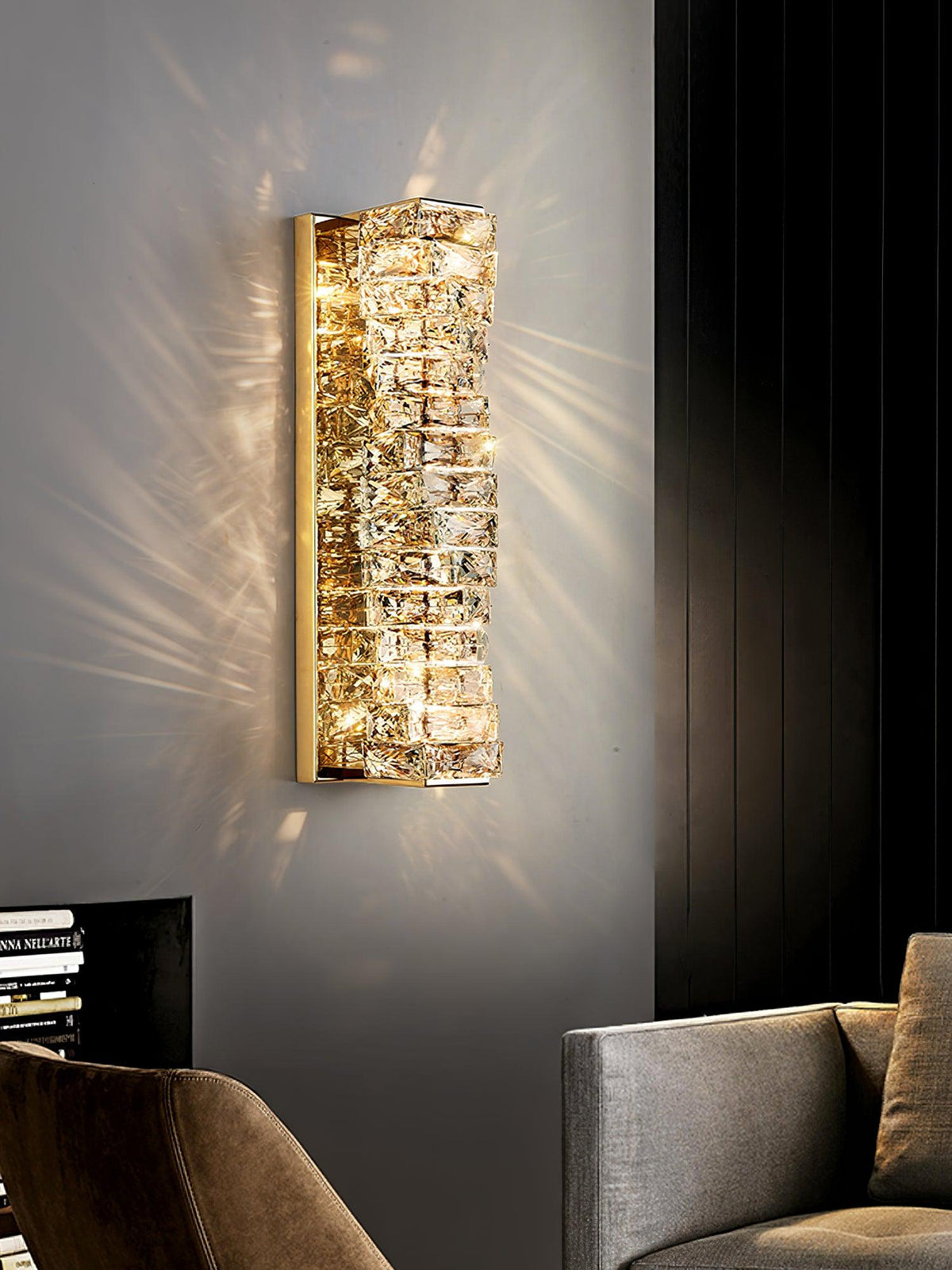 Ilvelia Applique Cristallo Postmoderno Lusso - Relic Pieces