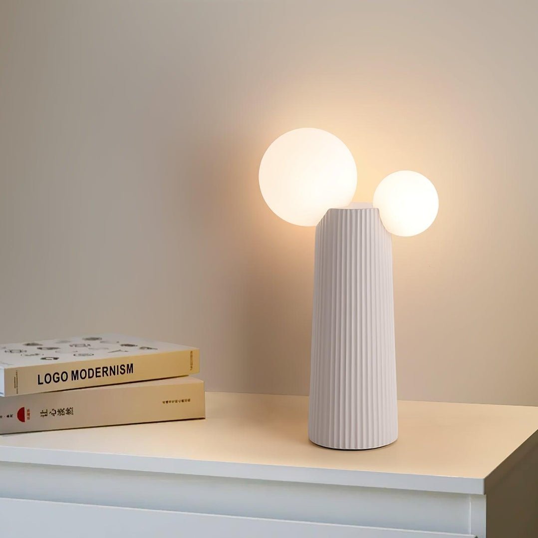 Zenithre lampada da tavolo in resina e plastica