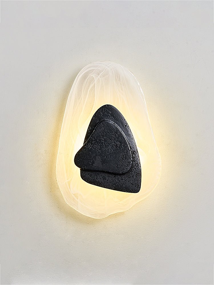 Nils Opulora Lava Veil lampada da parete
