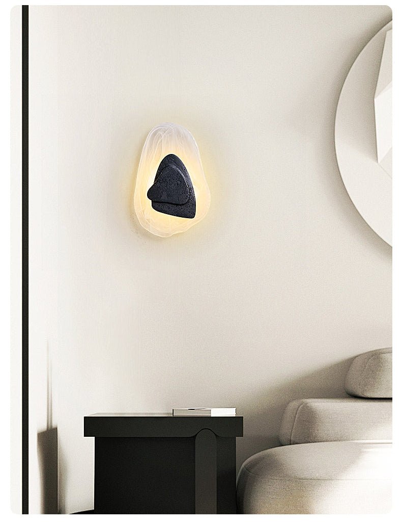Nils Opulora Lava Veil lampada da parete
