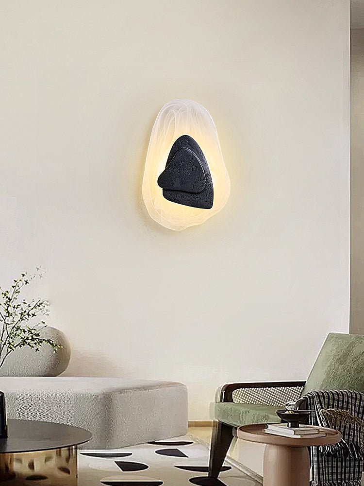 Nils Opulora Lava Veil lampada da parete