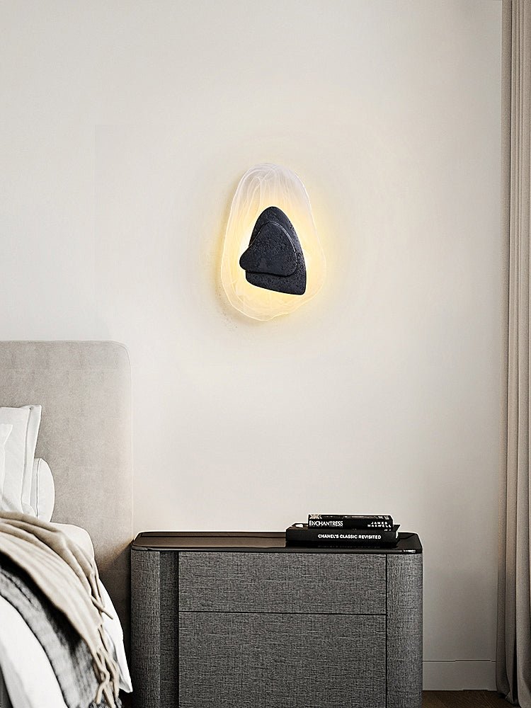 Nils Opulora Lava Veil lampada da parete