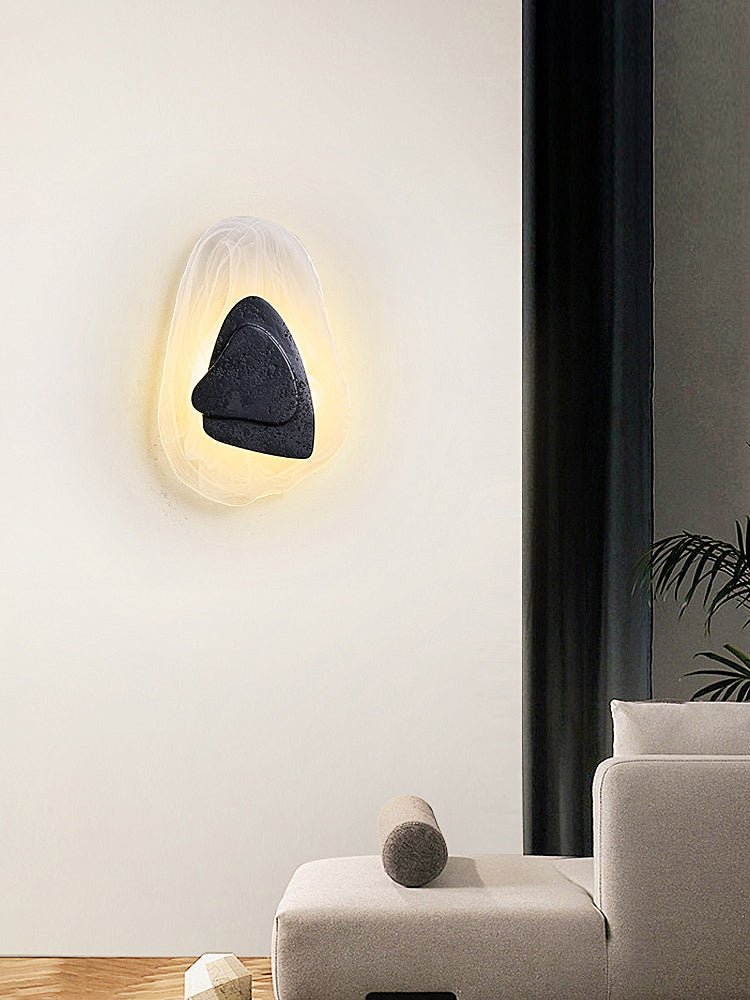 Nils Opulora Lava Veil lampada da parete