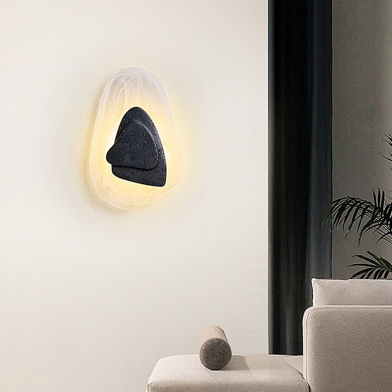 Nils Opulora Lava Veil lampada da parete