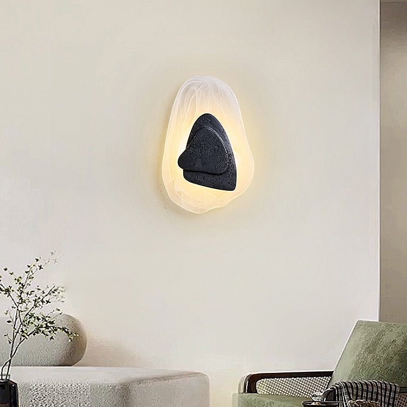Nils Opulora Lava Veil lampada da parete