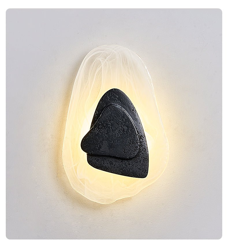 Nils Opulora Lava Veil lampada da parete