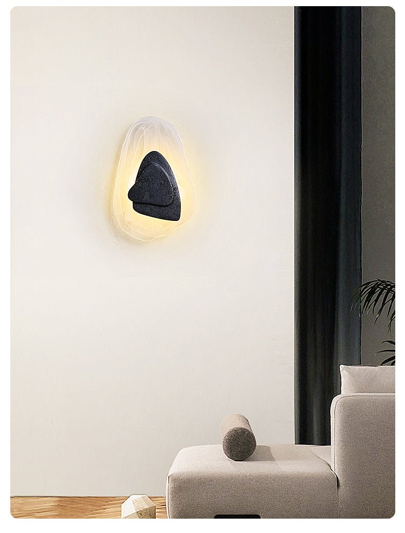 Nils Opulora Lava Veil lampada da parete