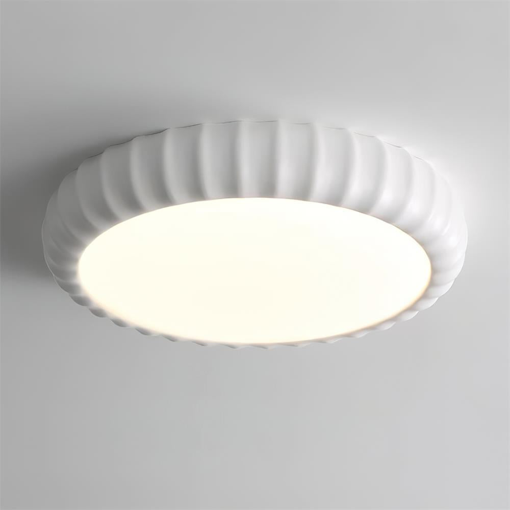 Lampada da soffitto in resina verde minimalista moderna