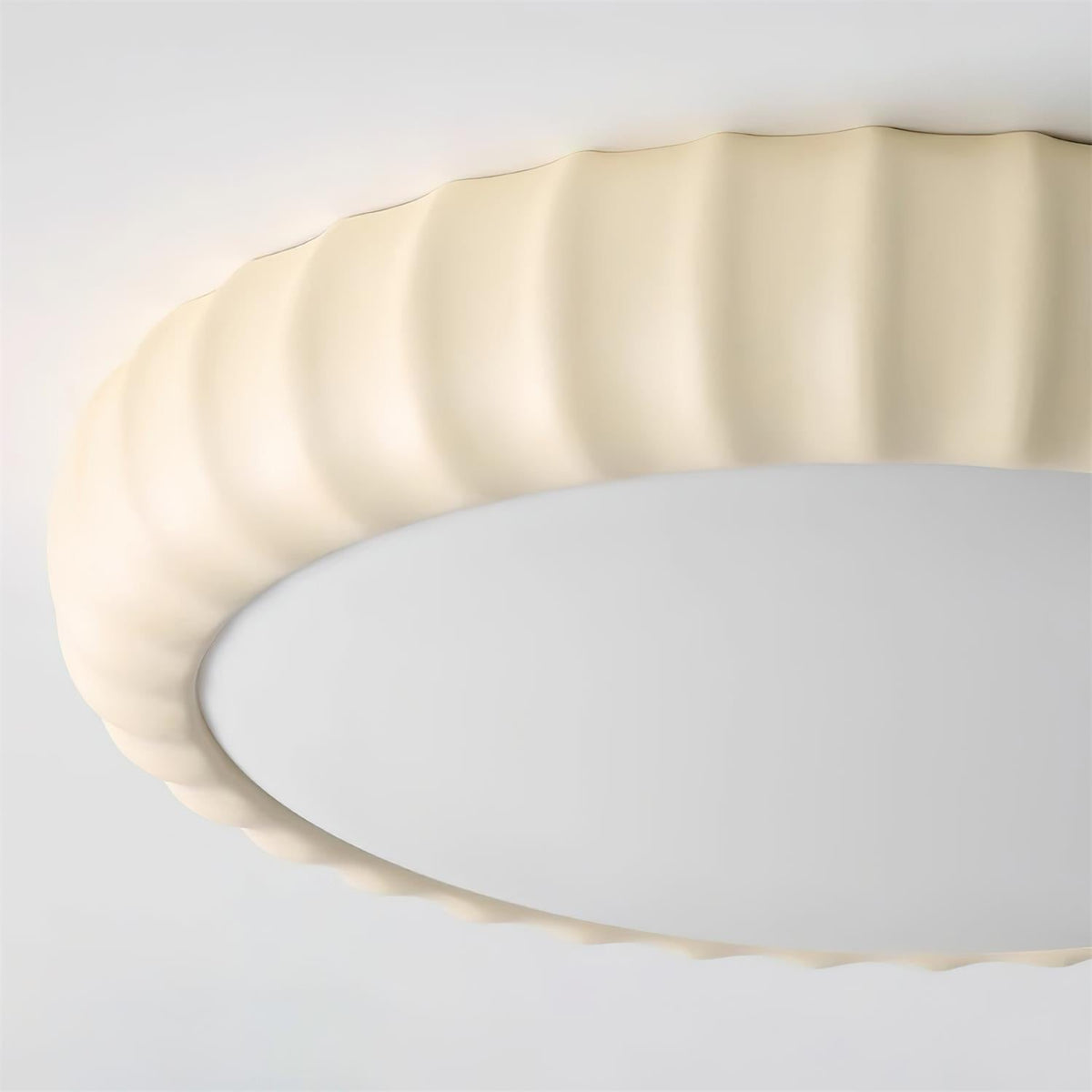 Lampada da soffitto in resina verde minimalista moderna