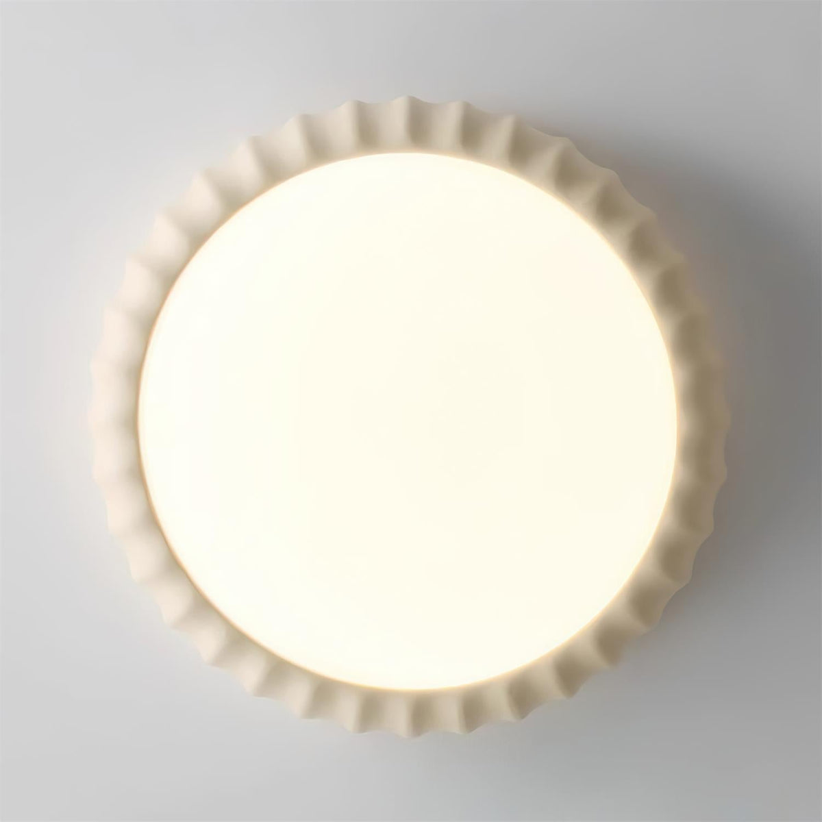 Lampada da soffitto in resina verde minimalista moderna